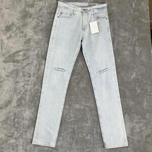 AG Adriano Goldschmied Jeans Mens 28x33 Blue Denim The Tellis Modern Slim Light